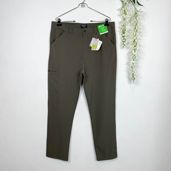 NWT MENS MOUNTAIN WAREHOUSE pants 4 way stretch 36Wx32L hiking - Picture 1 of 10